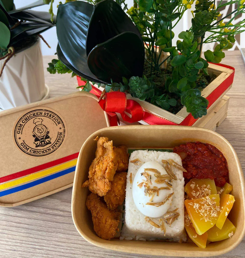 GSM Chicken Station Railway Bento